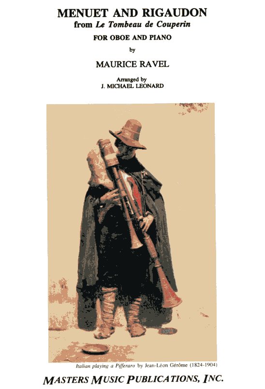 M. Ravel: 2 Stze aus &acute;Le Tombeau de<br>Couperin&acute; - bearb. fr Oboe + Klavier