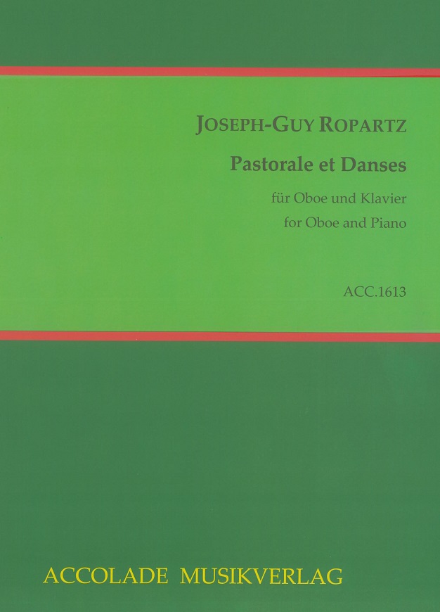 J.G. Ropartz: Pastorales et Danses<br>fr Oboe + Klavier / Accolade