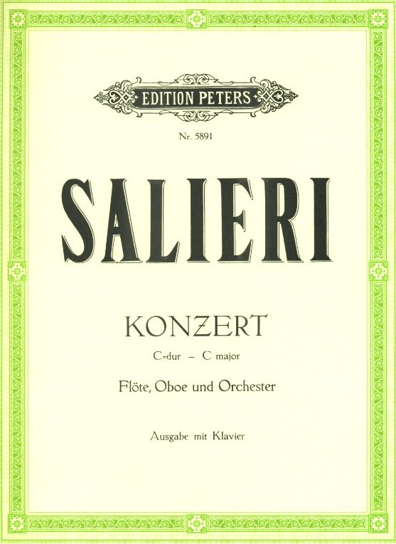 Salieri: Konzert C-dur Flte, Oboe +<br>Orchester - KA