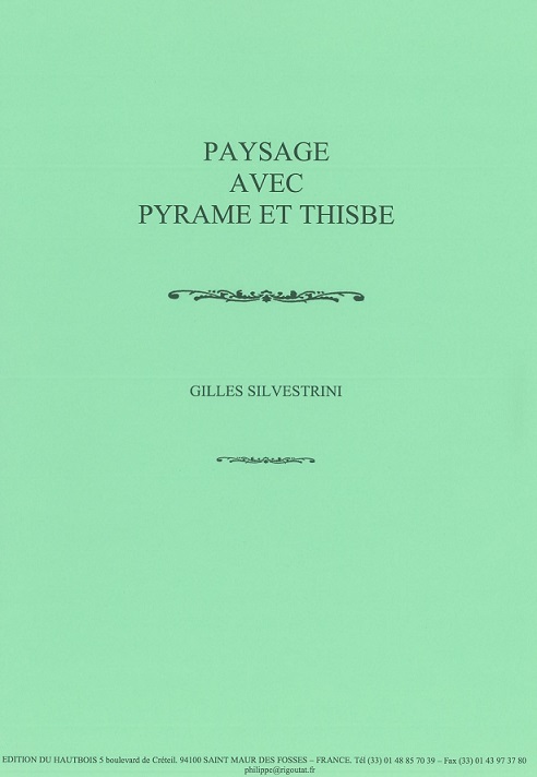 G. Silvestrini: Paysage avec Pyrame et<br>Thisbe - fr Engl. Horn solo