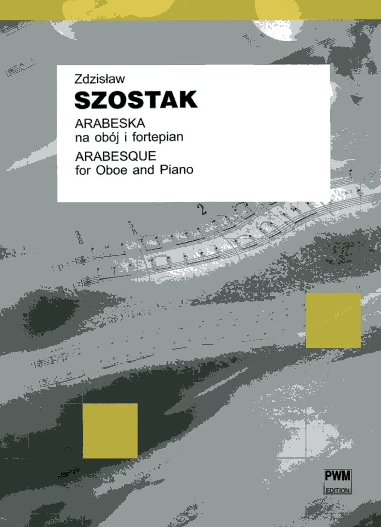 Z. Szostak(*1930):<br> Arabesque fr Oboe + Klavier