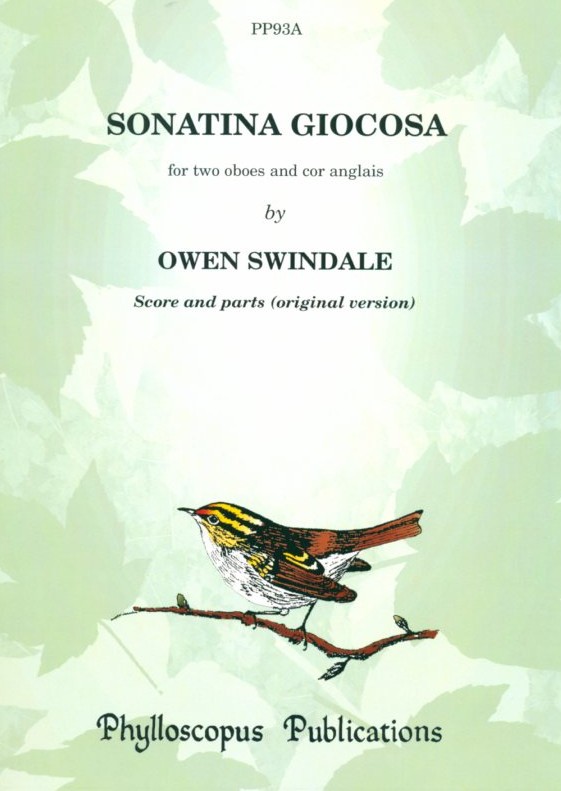 O. Swindale: Sonatina Giocosa<br>fr 2 Oboen + Engl. Horn