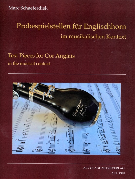 M. Schaeferdiek: Probespielstellen für<br>Engl. Horn - mit musikalischem Kontext