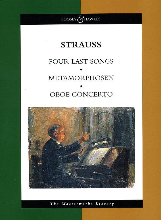 R. Strauss: Partitur Oboenkonzert,<br>Metamorphosen + four last songs
