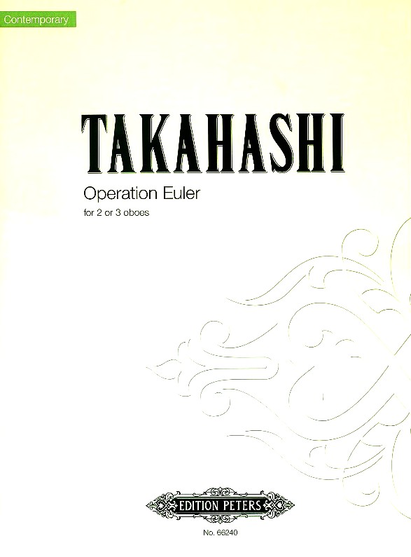 Y. Takahashi: Operation Euler<br>fr 2 oder 3 Oboen