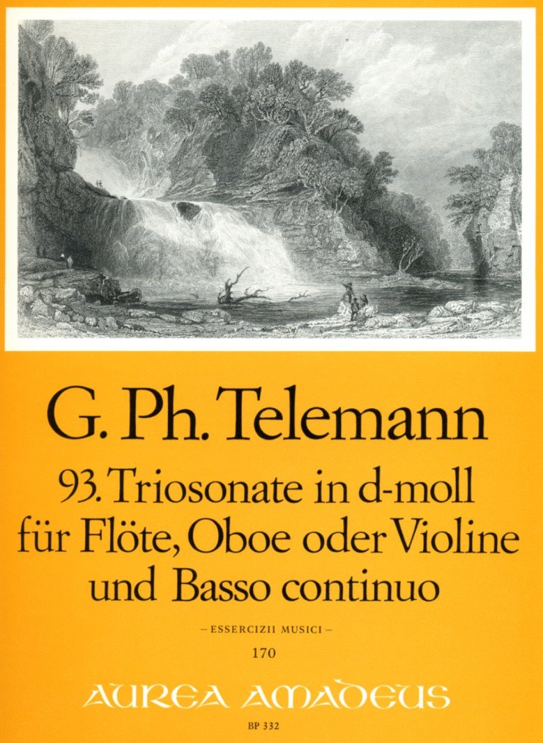 G.Ph. Telemann: 93. Triosonate d-moll<br>TWV 42.d4 fr Flte, Oboe + BC