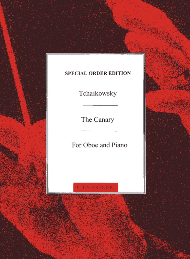 P. Tschaikowski: Le Canary<br>fr Oboe + Klavier