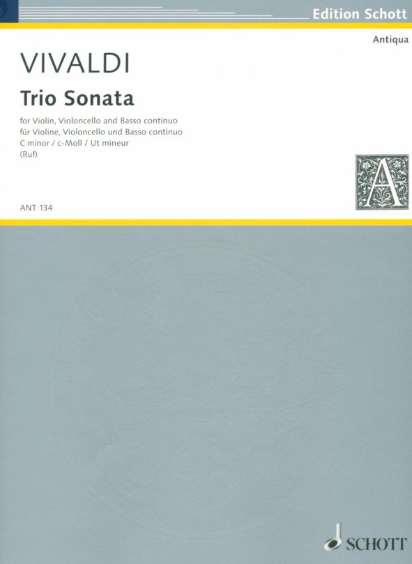 Vivaldi: Triosonate c-moll RV 83<br>fr Violine (Oboe), V.cello + BC