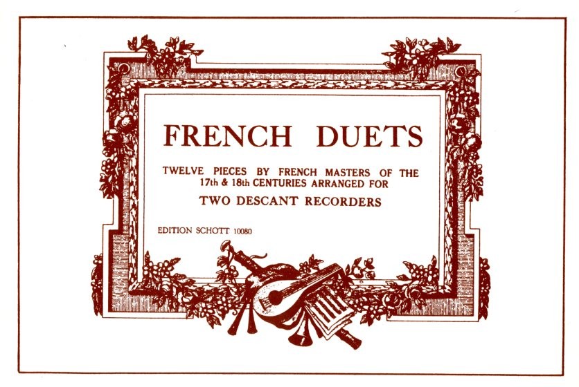 Walker: French Duets - 12 Stcke franz.<br>Meister a.d. 17./18. Jahrh. /2 Oboen