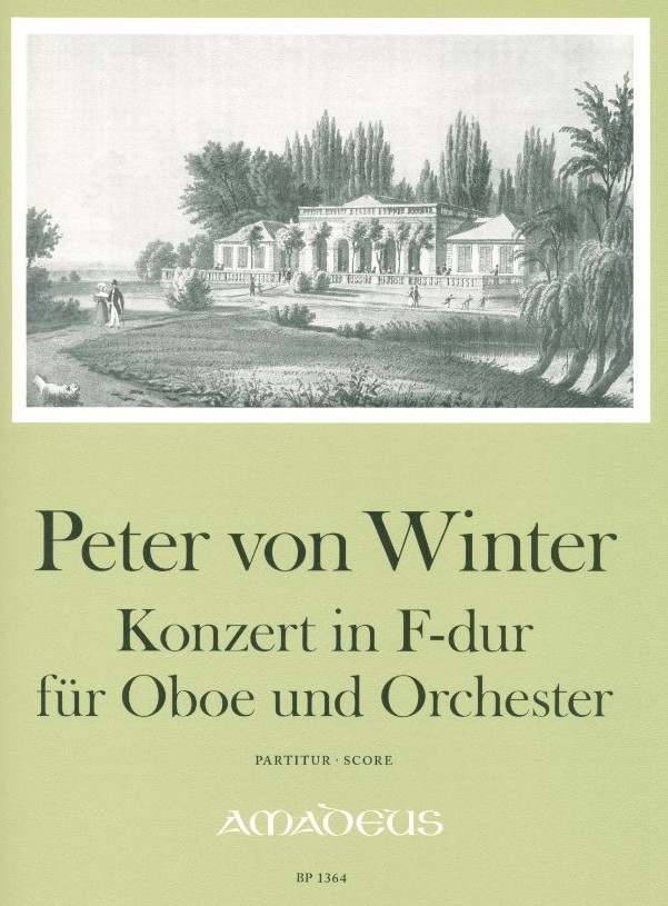 P. Winter: Konzert F-Dur<br>fr Oboe + Orchester - Partitur