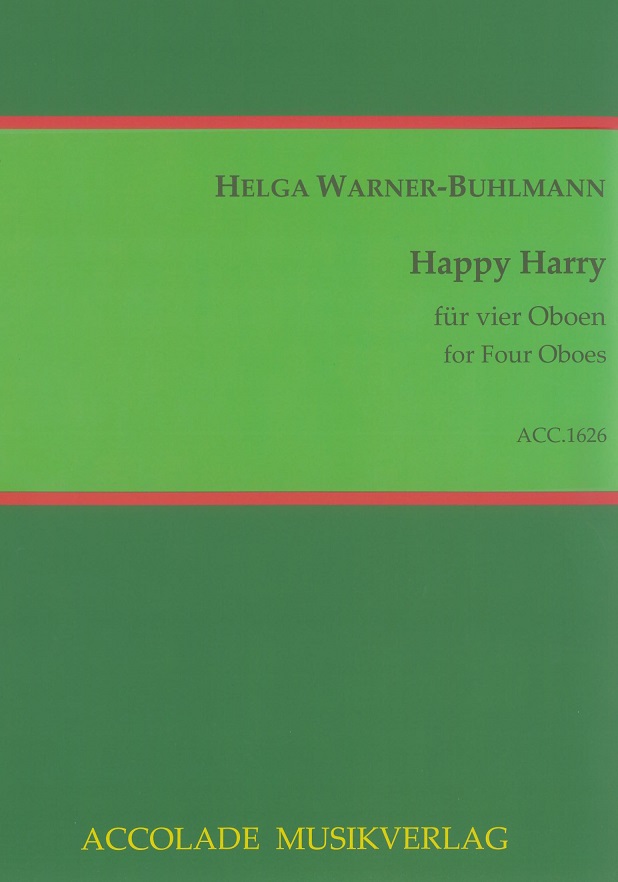 H. Warner-Buhlmann(*1961): &acute;Happy<br>Harry&acute; - fr 4 Oboen