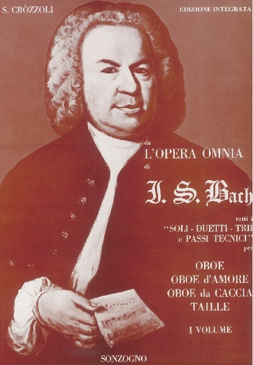 S. Crozzoli: Bach Soli-Duetti-Trii e<br>Passi Tecnici per oboe, oboe dmore,Bd-1