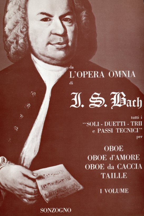 S. Crozzoli: Bach Soli-Duetti-Trii e<br>Passi Tecnici per oboe, oboe dmore,Bd-3