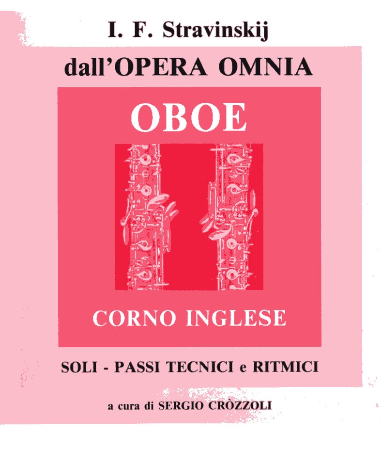 Orchesterstudien fr Oboe<br>von Sergio Crozzoli - I. Strawinsky