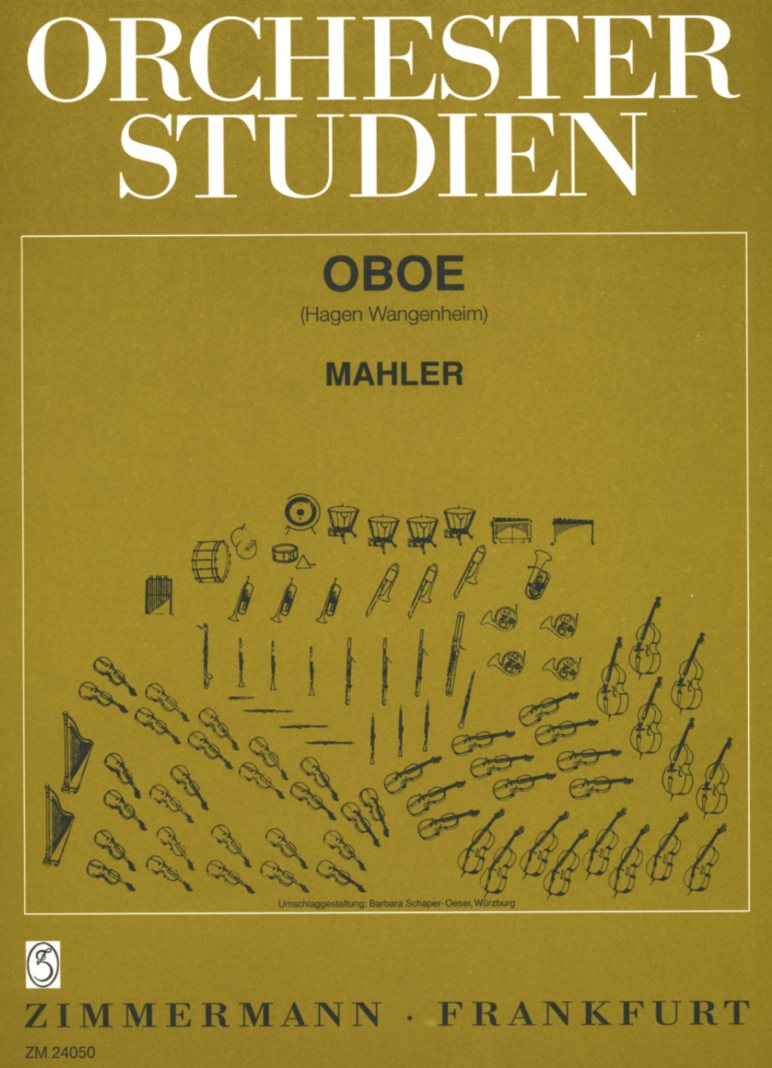 Orchesterstudien fr Oboe / Mahler<br>Hagen Wangenheim