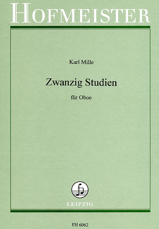 K. Mille: 20 Studien fr Oboe<br>