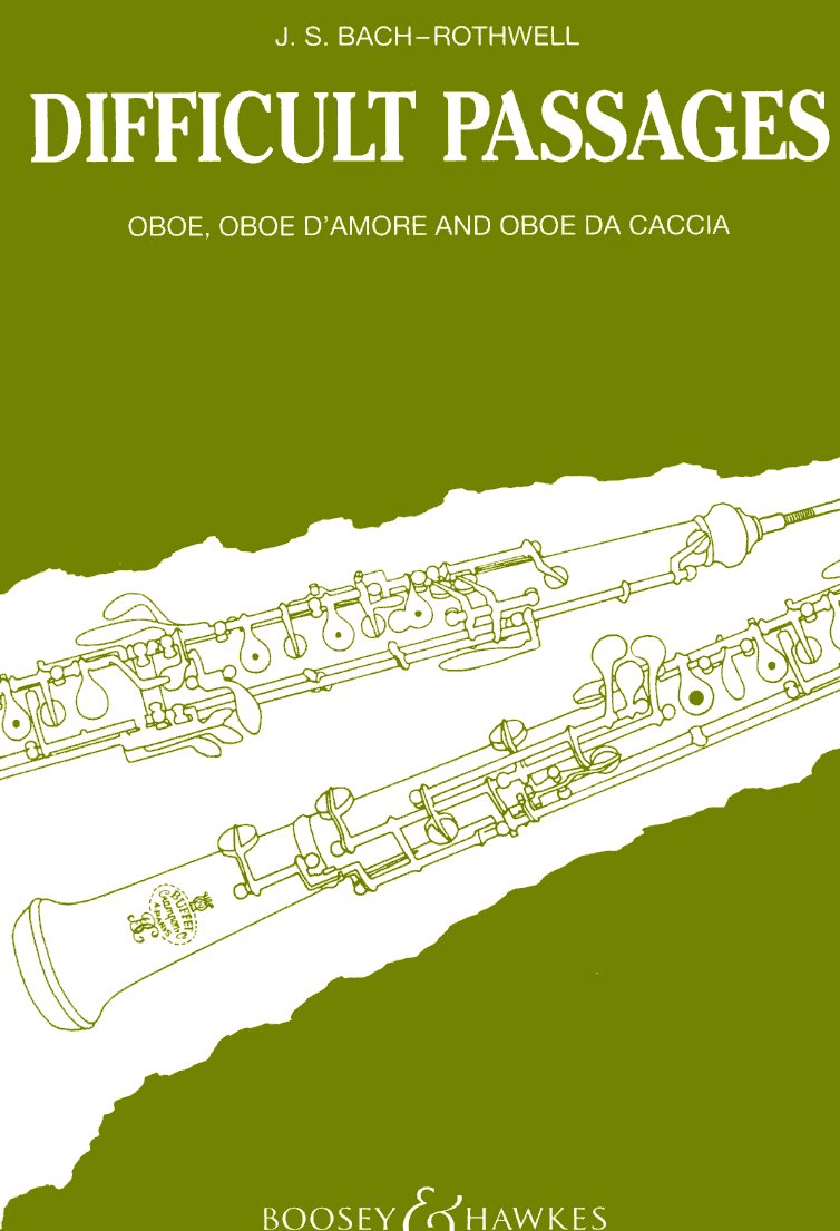 E. Rothwell: Bach-Studien fr Oboe,<br>Oboe dmore und Engl. Horn