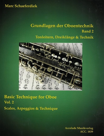M. Schaeferdiek: Grundlagen<br>der Oboentechnik - Band 2