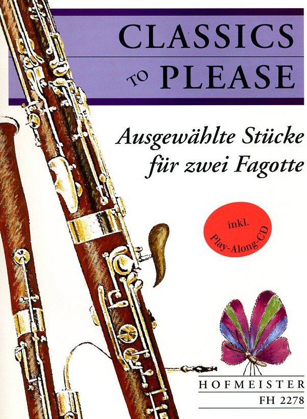S. Azzolini: Classic to please -leichte<br>Stcke fr 2 Fagotte / + Play-Along CD