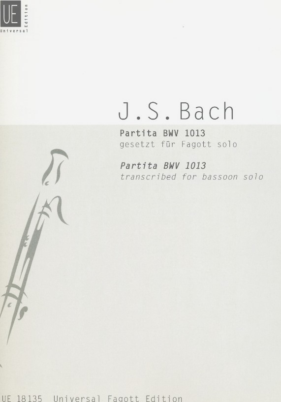 J.S. Bach Partita BWV 1013 fr<br>Fagott Solo - UE