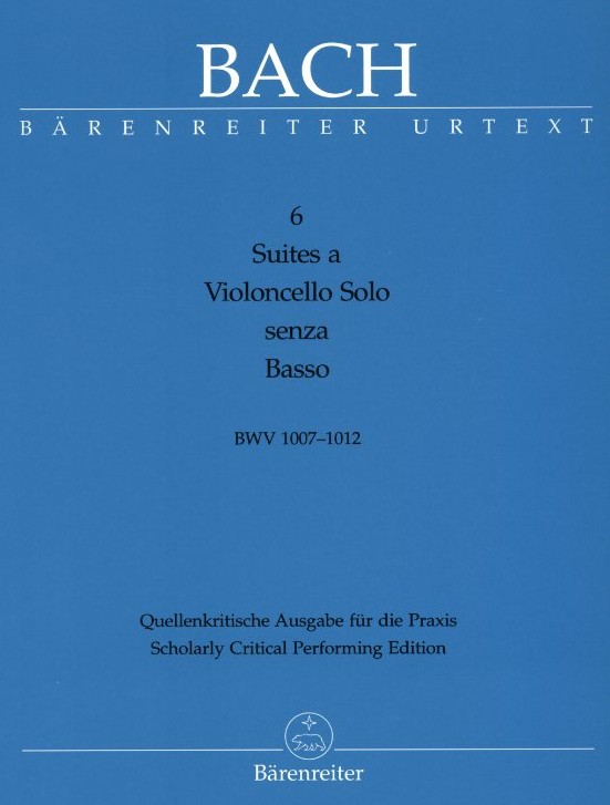 J.S. Bach: 6 Solo-Suiten fr<br>Cello (Fagott) Solo - mit Textband und