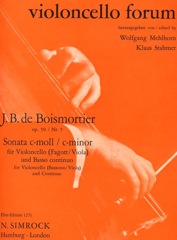 J.B. Boismortier: Sonata c-moll<br>fr Fagott + BC