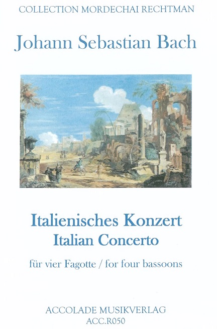 J.S. Bach: &acute;Italienisches Konzert&acute;<br>(BWV 971) - fr 4 Fagotte