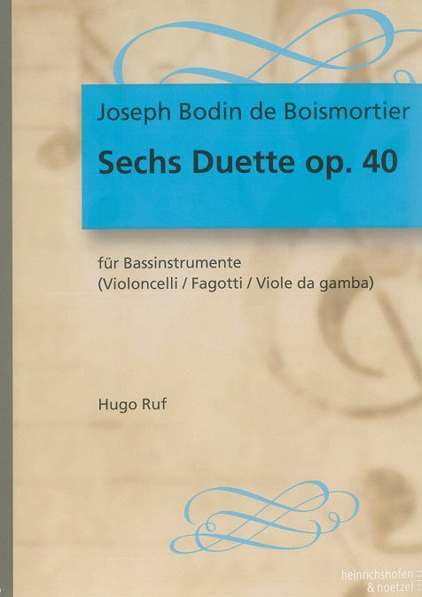 J.B. Boismortier: 6 Duette fr Ba-<br>instrumente op. 40
