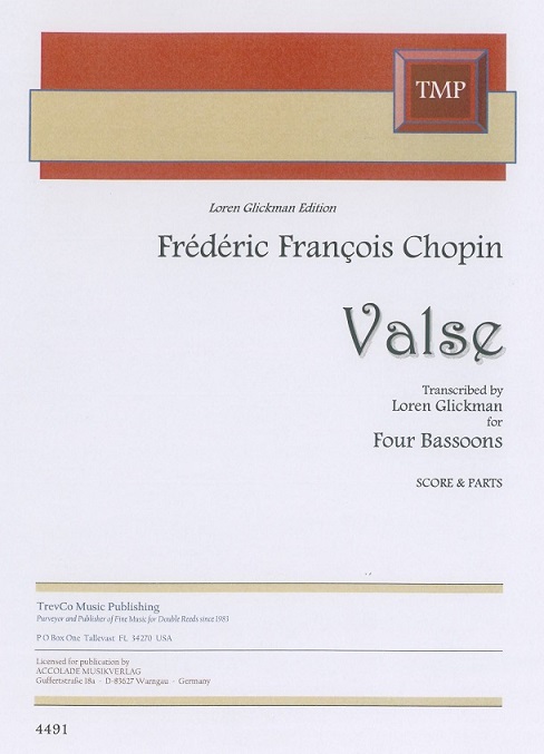 F. Chopin: Valse - gesetzt fr<br>4 Fagott