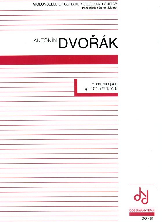 A. Dvorak: Humoresque op. 101<br>no. 1, 7+8 - fr Cello (Fagott) +Gitarre