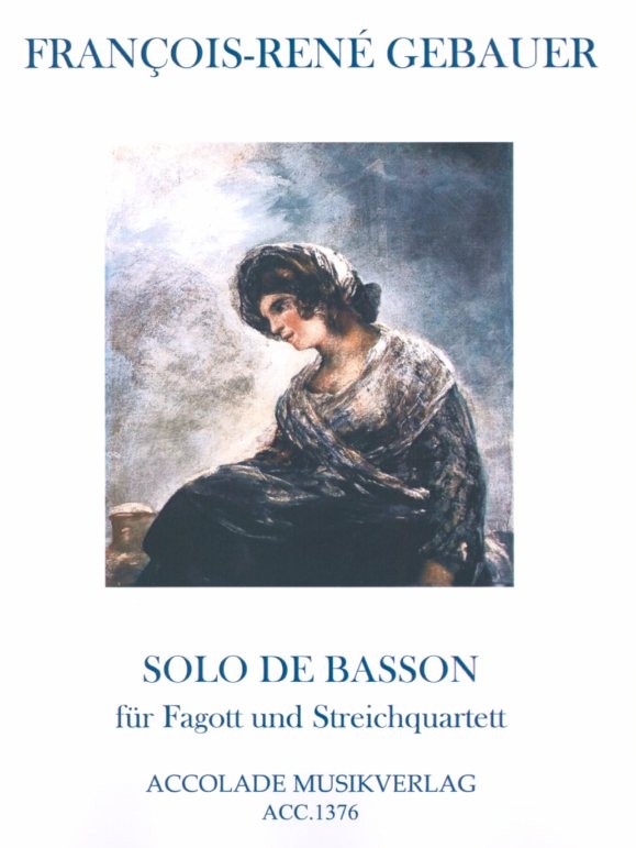 F. Gebauer: Solo de Basson<br>fr Fagott + Streichquartett
