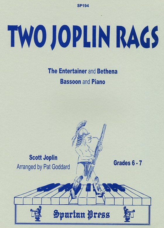 S. Jopin: &acute;The Entertainer&acute; +<br>&acute;Bethena&acute; fr Fagott +Klavier