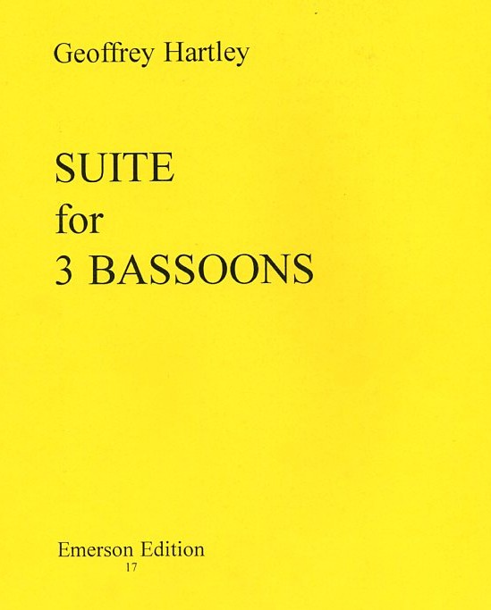 G. Hartley(1906-92): Suite for<br>3 Bassoons