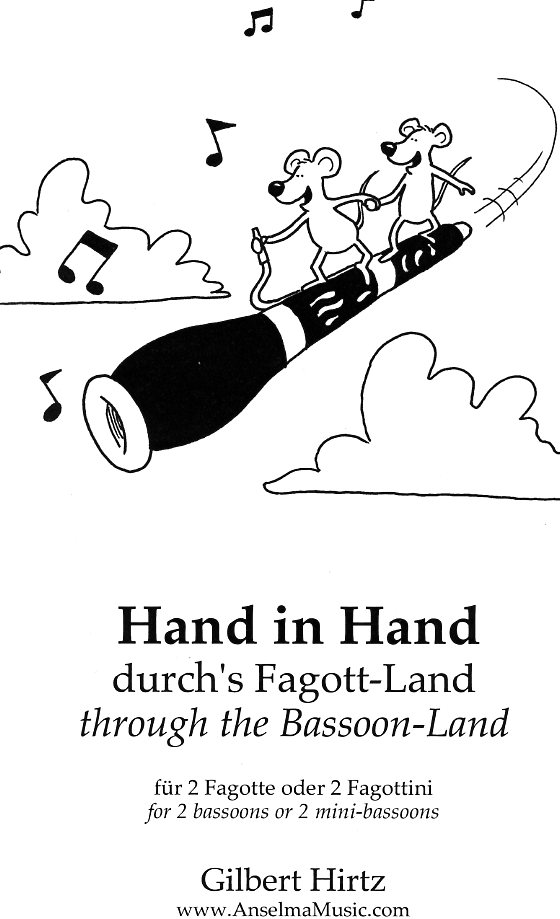 G. Hirtz: Hand in Hand im Fagottland<br>Duette fr 2 Fagotte/inos