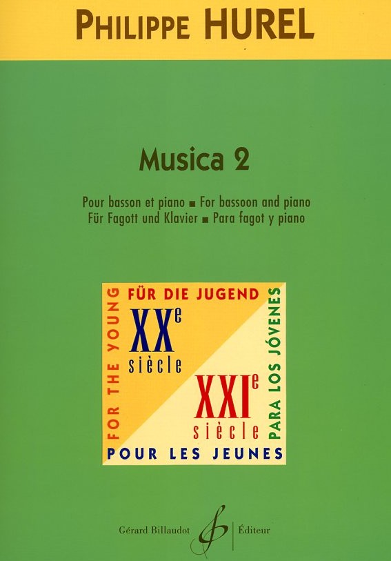 P. Hurel: &acute;Musica 2&acute; fr Fagott<br>+ Klavier