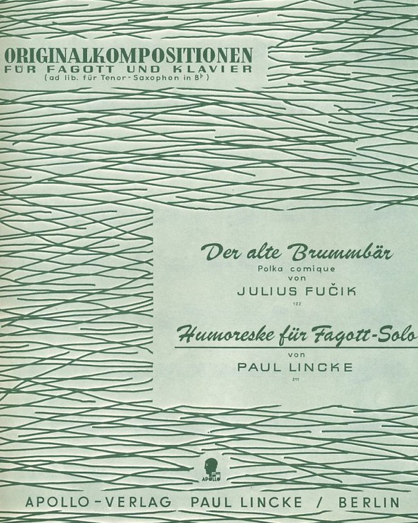 P. Lincke: &acute;Humoreske&acute; fr<br>Fagott + Salonorchester / KA
