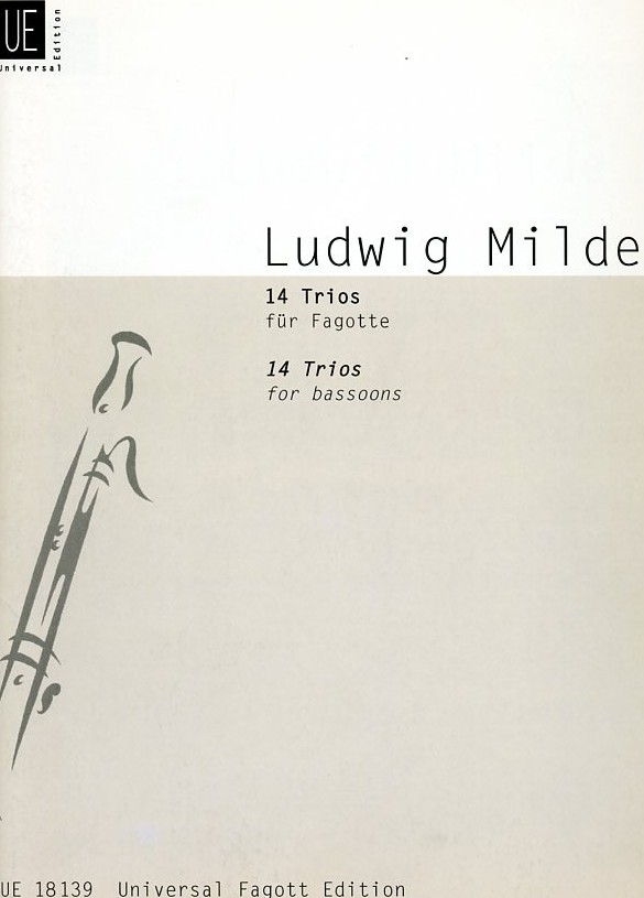 L. Milde: Trios fr 3 Fagotte<br>
