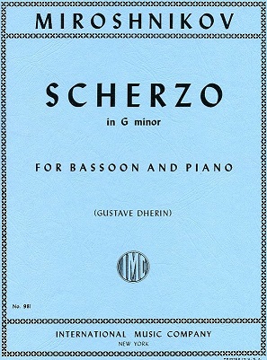 O. Mirochnikov: Scherzo fr Fagott +<br>Klavier
