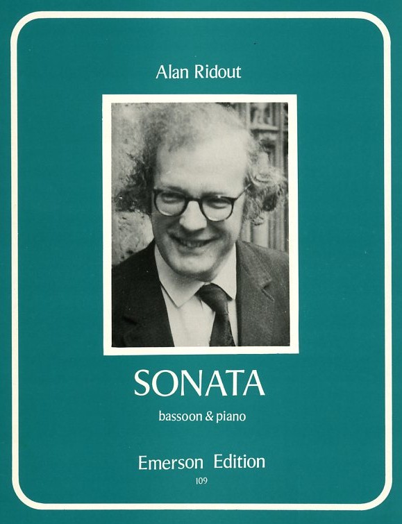 A. Ridout (1934): Sonate fr<br>Fagott + Klavier