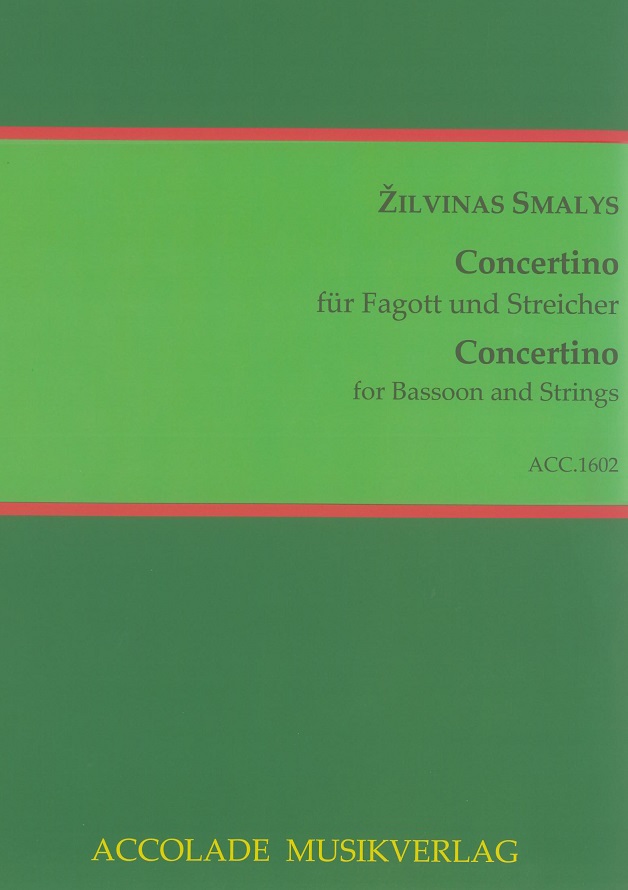 Z. Smalys(*1980): Concertino fr<br>Fagott + Orchester / KA