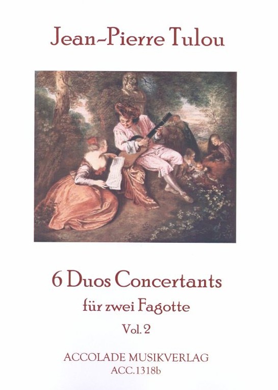 J.P. Tulou: 6 Duos Concertante<br>fr 2 Fagotte - Band 2