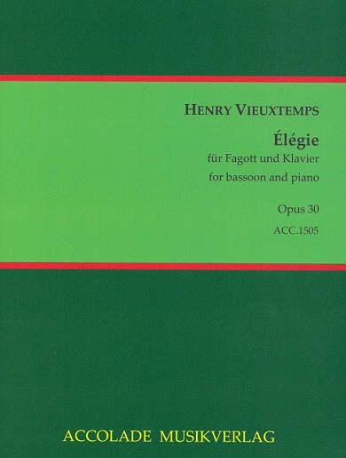 H. Vieuxtemps(1820-1881):<br>lgie op. 30 - Fagott + Klavier