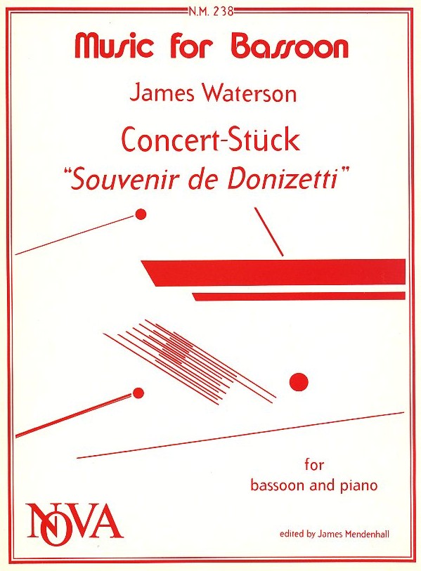 J. Waterson: &acute;Souvenir di Donizetti&acute;<br>fr Fagott + Klavier