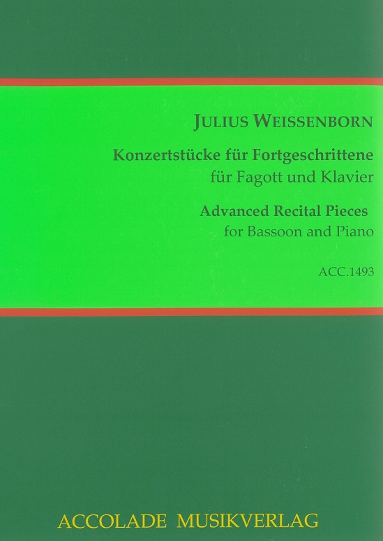J. Weissenborn: Konzertstcke fr<br>Fortgeschrittene - Fagott + Klavier