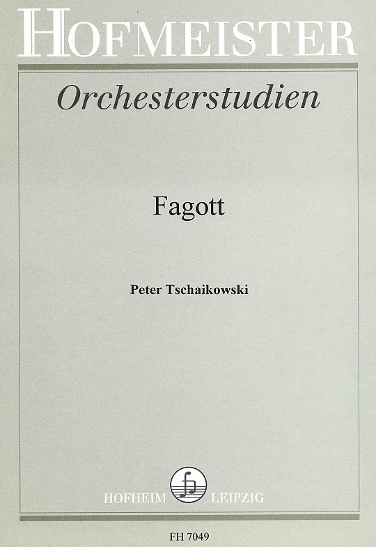 Orchesterstudien Tschaikowski Orchester-<br>stellen fr Fagott (Angerhfer)