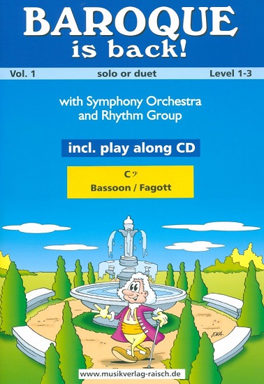 Baroque is back! Vol. 1<br>fr Fagott - mit CD-Begleitung
