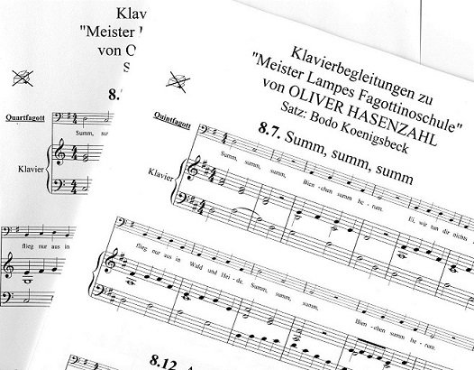 O. Hasenzahl: Meister Lampes<br>Fagottino Schule - Kl.begleitung Bd.1