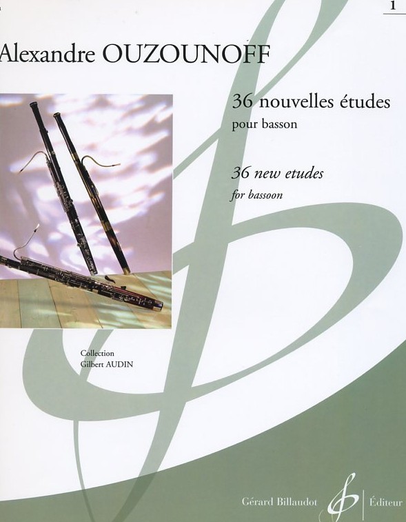 A. Ouzounoff: 36 nouvelles Etudes<br>fr Fagott - Vol. 1