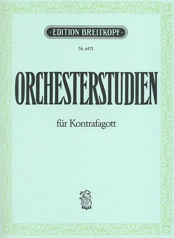 Orchesterstudien fr Kontrafagott<br>