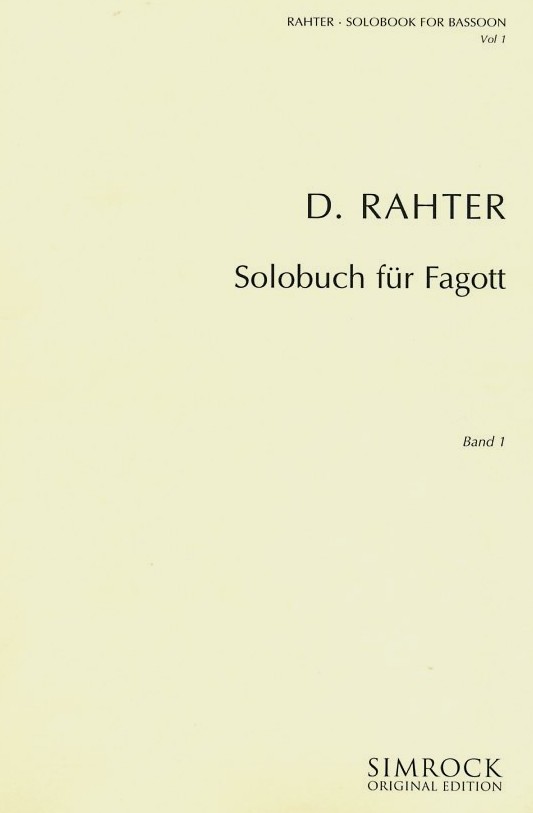 Wociechowski: Solobuch f. Fagott Bd. 1<br>